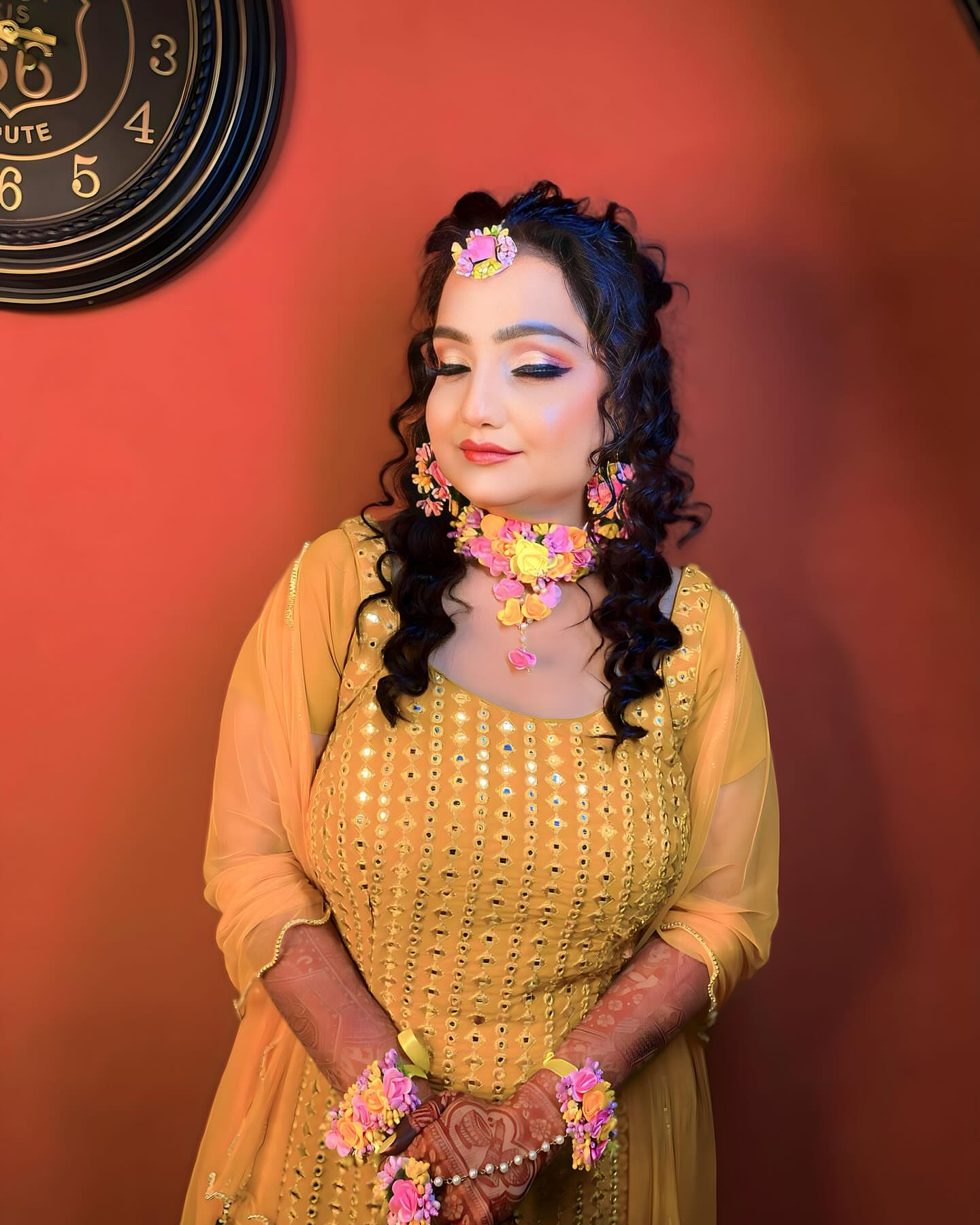 Engagement ceremony look